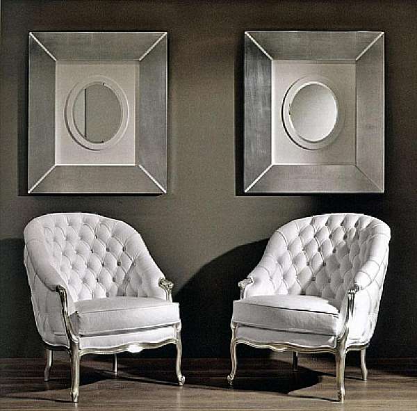 VISMARA Oval Mirror-Modern fabbrica VISMARA dall'Italia. Foto №1