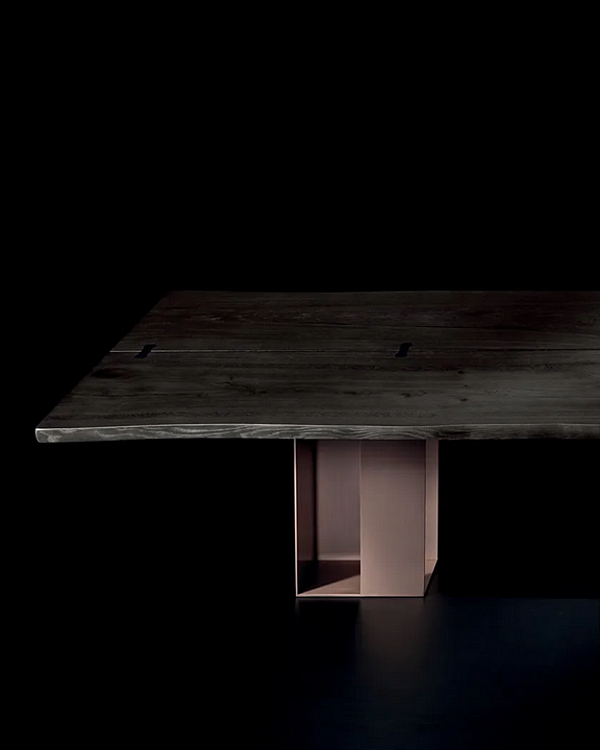 Tavolo rettangolare in legno massello Vero Cubica ARTE BROTTO L620, CUBICA fabbrica Arte Brotto dall'Italia. Foto №5