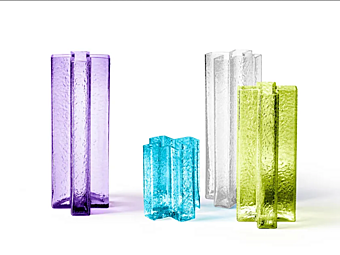 Vaso in vetro soffiato Cross CASSINA