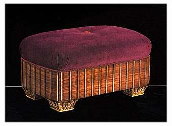 Pouf Isacco AGOSTONI 1252 fabbrica ISACCO AGOSTONI dall'Italia