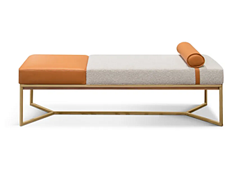 Day bed in fabric with soft back Clarissa FORMITALIA fabbrica FORMITALIA dall'Italia