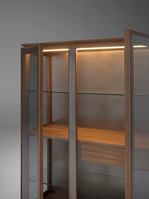 Buffet con 2 ante e ripiani in vetro Leonardo ARTE BROTTO L515 L515 fabbrica Arte Brotto dall'Italia. Foto №6
