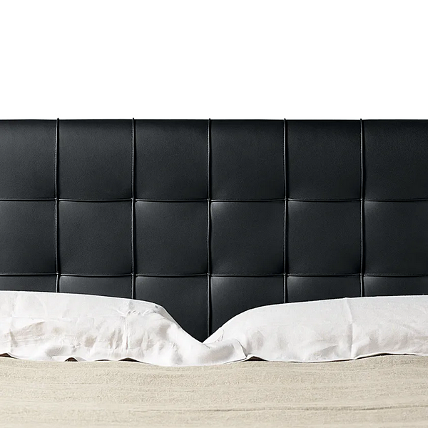 Letto matrimoniale in pelle con testata trapuntata DALE SIG RE P 122 fabbrica Dale Italia (by Cantiero) dall'Italia. Foto №3
