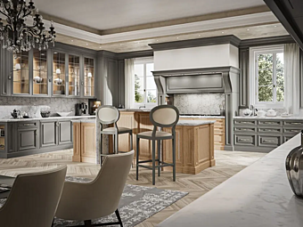 Cucina personalizzata in rovere Old Line Deva