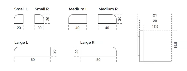 Полка настенная из мрамора круглой формы Gallotti&Radice Roundcut fabbrica Gallotti & Radice dall'Italia. Foto №9