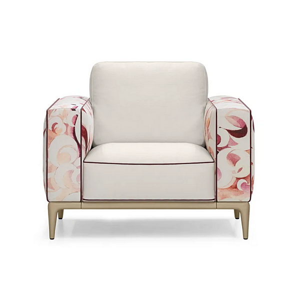 Poltrona con braccioli in tessuto FORMITALIA collezione Moon H -Armchair-A fabbrica FORMITALIA dall'Italia. Foto №9