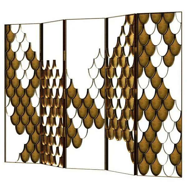 Schermo in ottone Koi BRABBU fabbrica BRABBU dall'Italia. Foto №2