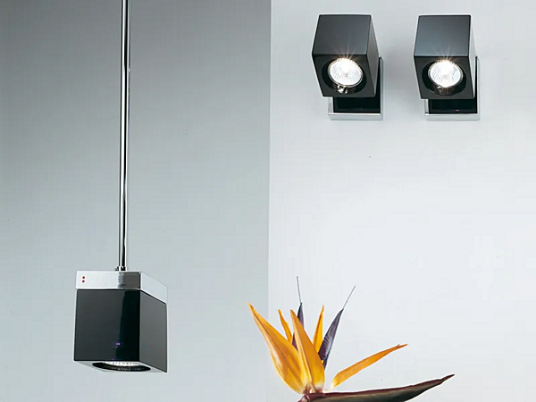 Fabbian Cubetto настенный регулируемый спотлайт fabbrica Fabbian dall'Italia. Foto №3