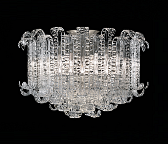 Lampadario Barovier&Toso New Felci 7244