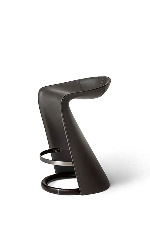 Panchetta in pelle con poggiapiedi GIORGETTI SKIRT fabbrica GIORGETTI dall'Italia. Foto №5