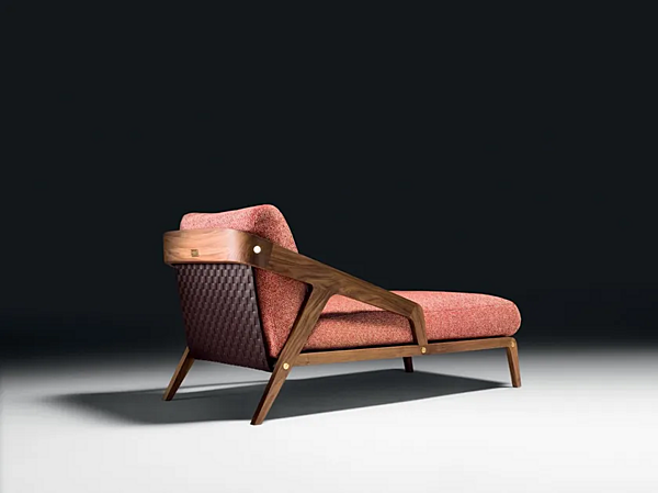 Letto giorno in tessuto e noce Black Tie Frise FRI16 fabbrica Black Tie dall'Italia. Foto №2