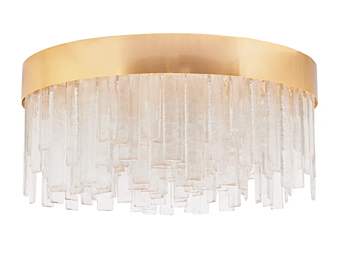 Lampada da soffitto in vetro LED Cosmopolitan 2 MULTIFORME PL7505-80x40-C
