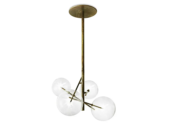Lampada a sospensione in cristallo dimmerabile LED Bolle Gallotti&Radice fabbrica Gallotti & Radice dall'Italia. Foto №1