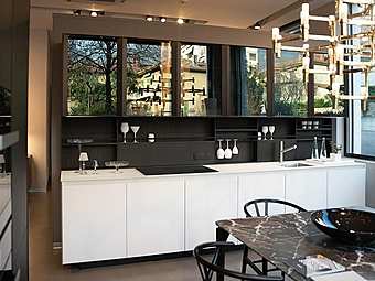 Cucina Twelve Satinato Bianco