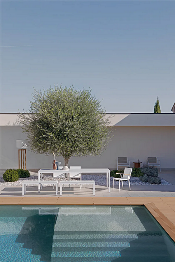 Panchina da giardino in alluminio Flair Atmosphera FA.PN2 fabbrica ATMOSPHERA dall'Italia. Foto №3
