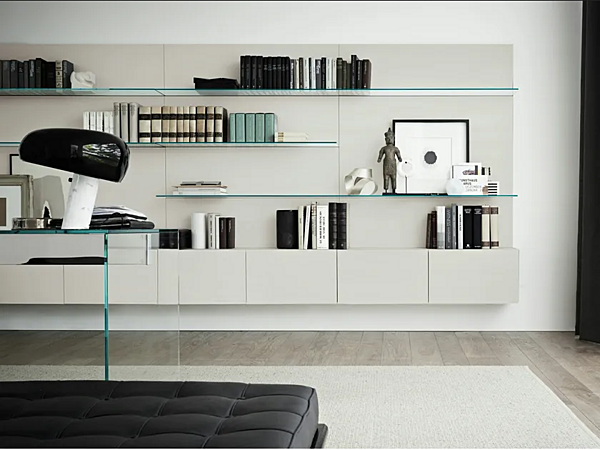 Storage wall modulare in vetro Elle Plus 10 Gallotti&Radice fabbrica Gallotti & Radice dall'Italia. Foto №2