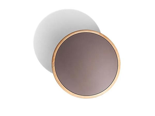 Tavolino da giardino rotondo basso in teak con top in ceramica POLTRONA FRAU The Secret Garden fabbrica POLTRONA FRAU dall'Italia. Foto №5