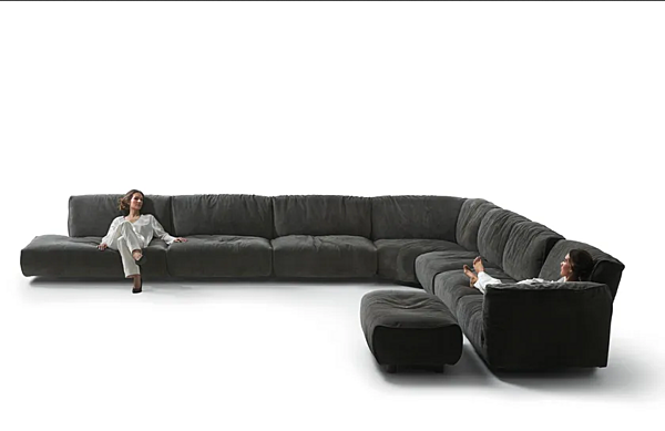 Divano modulare in tessuto Edra Grande Soffice fabbrica EDRA dall'Italia. Foto №18