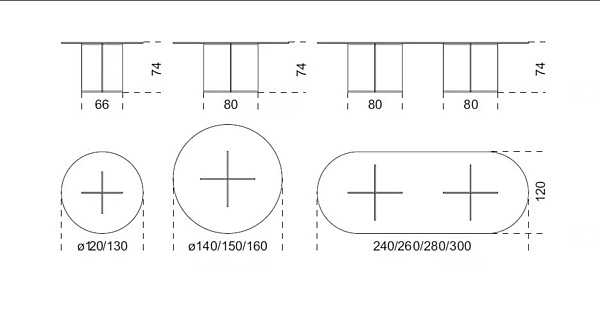 Tavolo rotondo in cristallo Eros Gallotti&Radice fabbrica Gallotti & Radice dall'Italia. Foto №2
