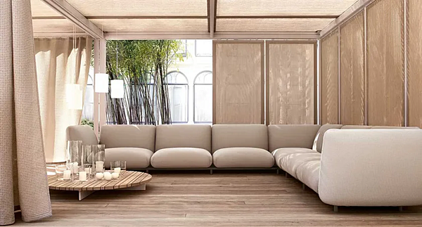 Gazebo in alluminio e legno Cabanne Modulo Quadro PAOLA LENTI fabbrica PAOLA LENTI dall'Italia. Foto №11