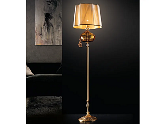 Lampada da terra in metallo Teseo PT1 Euroluce Lampadari