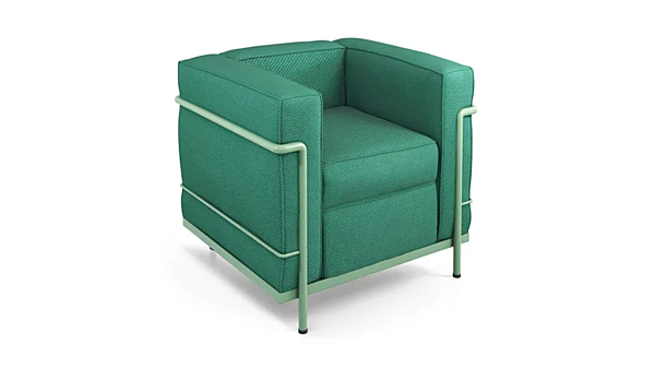 Poltrona con braccioli CASSINA Fauteuil Grand Confort Petit Modèle 002 fabbrica CASSINA dall'Italia. Foto №4