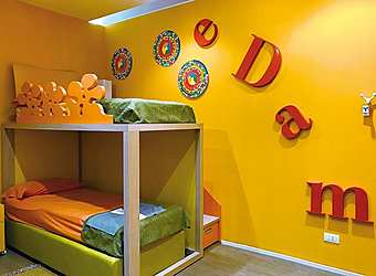 Camera per bambini Boxer letto a castello