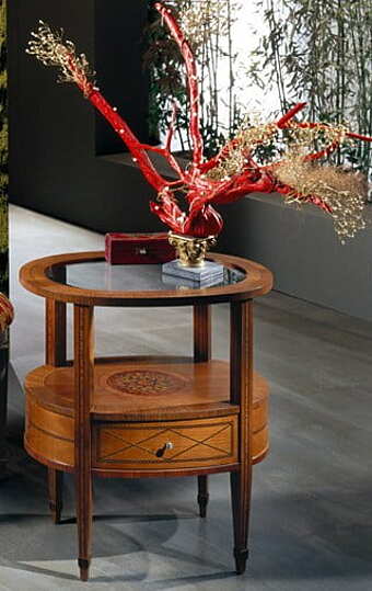 Comodino in legno di ciliegio CARPANELLI Ellittico fabbrica CARPANELLI dall'Italia