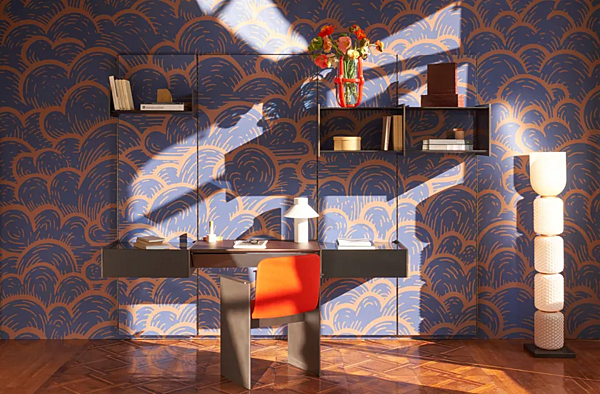 Pannello decorativo in legno sezione montato a parete Ghost Wall CASSINA fabbrica CASSINA dall'Italia. Foto №7