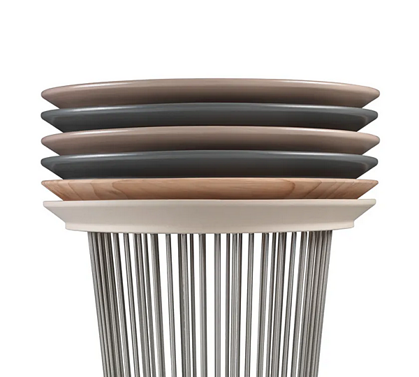 Tavolino da caffè rotondo in legno Berry FLEXFORM fabbrica FLEXFORM dall'Italia. Foto №3