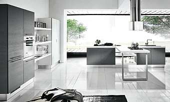Cucina frontali grigio cielo