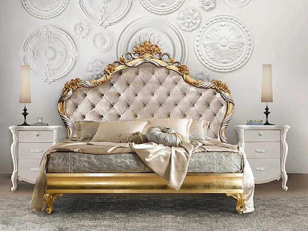 Comodino in legno con cassetti CASA +39 PUCCINI 7506 fabbrica CASA +39 dall'Italia. Foto №2