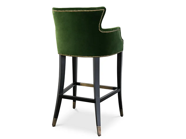 Sgabello in velluto alto con braccioli BRABBU DUKONO fabbrica BRABBU dall'Italia. Foto №4