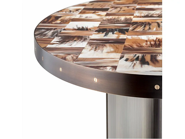 Console in ottone con top in corno Nettuno 6016 ARCAHORN 6016 fabbrica ARCAHORN dall'Italia. Foto №3