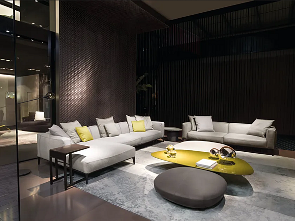 Divano angolare in tessuto GIORGETTI collezione Aton fabbrica GIORGETTI dall'Italia. Foto №3