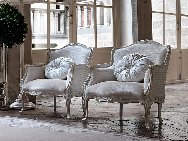 Poltrona in tessuto con braccioli Savio Firmino 3119 3119POL fabbrica SAVIO FIRMINO dall'Italia. Foto №3