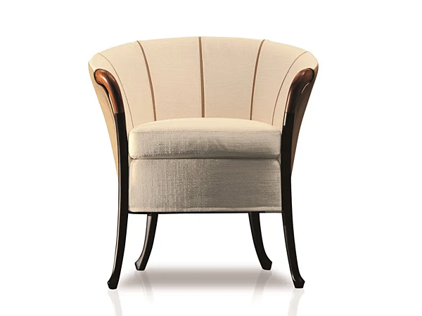Poltrona con braccioli in tessuto GIORGETTI Progetti Blossom fabbrica GIORGETTI dall'Italia. Foto №1