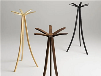 Стойка для одежды из ясеня ALBEDO Daisy ADFRN, ADFRB, ADFRW fabbrica ALBEDO dall'Italia