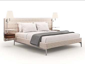 Letto con comodini integrati in legno CASSINA Volage Ex S Night