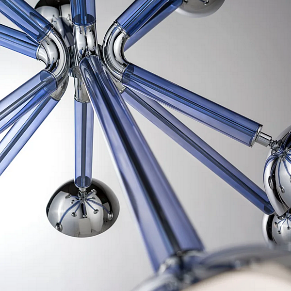 Lampada a sospensione in vetro soffiato artigianale Stimma 12 MULTIFORME SS8999-12 fabbrica MULTIFORME dall'Italia. Foto №3