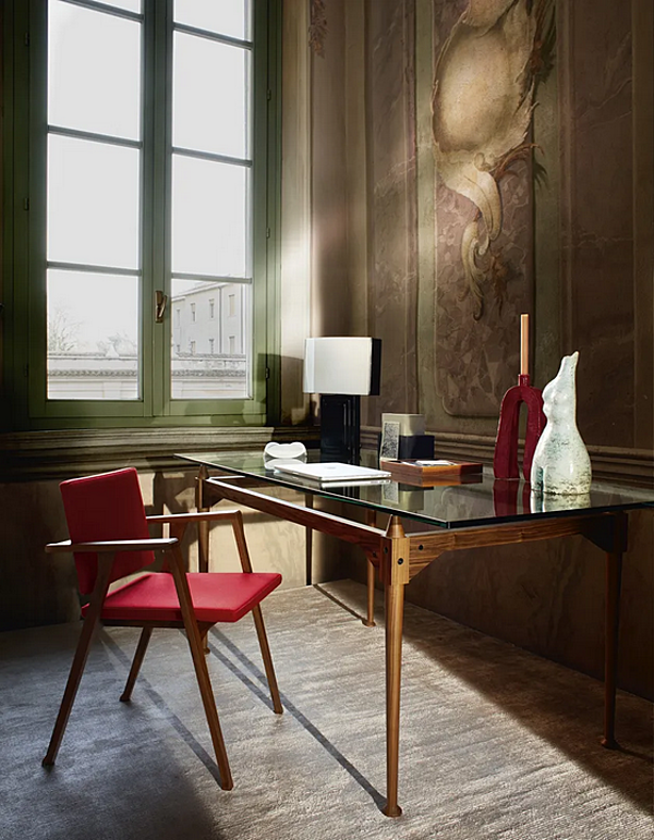 Poltrona in legno Luisa 832 CASSINA fabbrica CASSINA dall'Italia. Foto №5