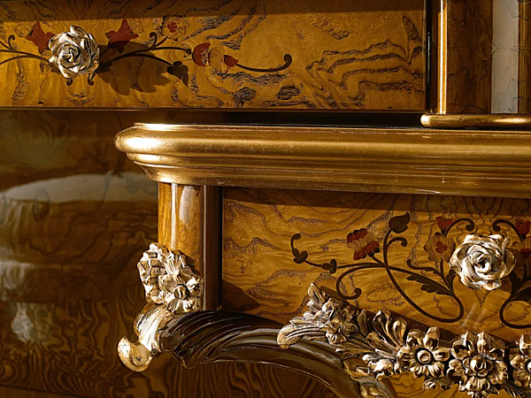 Туалетный столик из дерева с зеркалом A.R. Arredamenti  Dolcevita 280 fabbrica A.R.ARREDAMENTI SRL dall'Italia. Foto №3