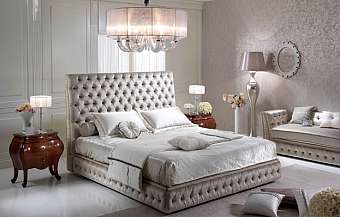 Letto velvet alto