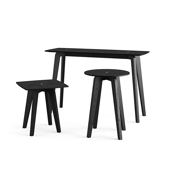 Console rectangolare in noce Tommi Black Tie TOM120C, TOM120F fabbrica Black Tie dall'Italia. Foto №2