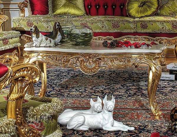 Tavolino ASNAGHI INTERIORS GD2104 Gold collection