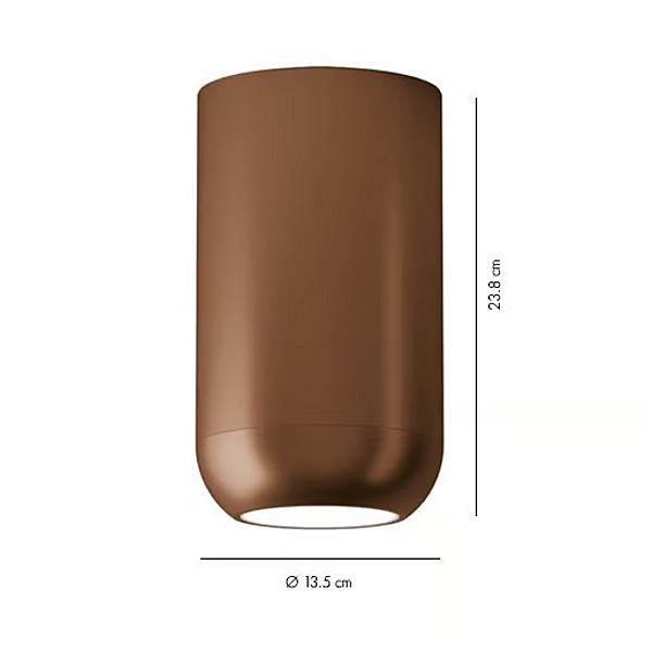 Lampada da soffitto LED dimmerabile in materiale Urban AXOLIGHT PL URBAN P, PL URBAN M, PL URBAN G fabbrica Axolight dall'Italia. Foto №8