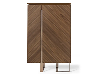 Alto mobile in noce con ante Leonardo ARTE BROTTO L514N L514N