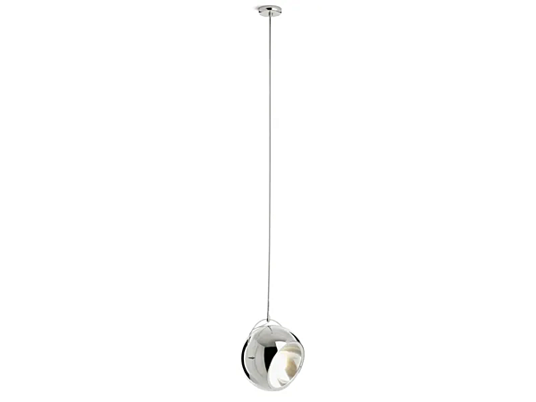 Lampada a sospensione in metallo Beluga in acciaio Fabbian fabbrica Fabbian dall'Italia. Foto №3