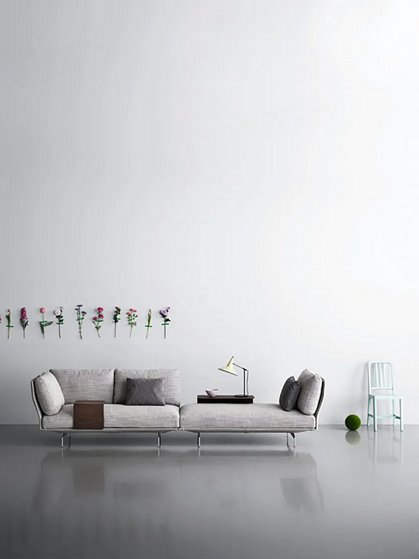 Divano in tessuto con copertura removibile Saba Avant Apres fabbrica SABA dall'Italia. Foto №6