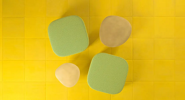 Tavolino da caffè rotondo basso in legno PAOLA LENTI LEVER B103 fabbrica PAOLA LENTI dall'Italia. Foto №4